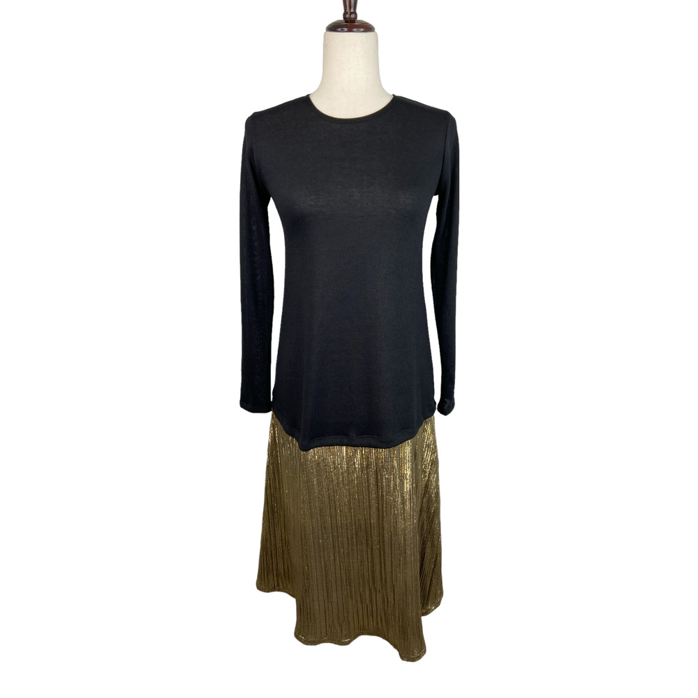 Go Couture Contrast Dress Size Small NWT